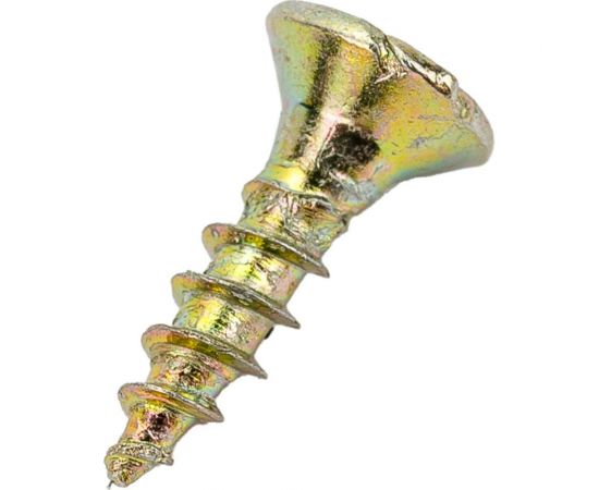 Шуруп для дерева Bohrer 2,5x10, универ., желтый, 1000 шт. SYZ-2,5х10-1000 – изображение 4