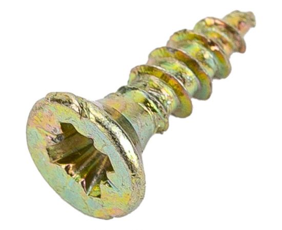 Шуруп для дерева Bohrer 2,5x10, универ., желтый, 1000 шт. SYZ-2,5х10-1000 – изображение 3