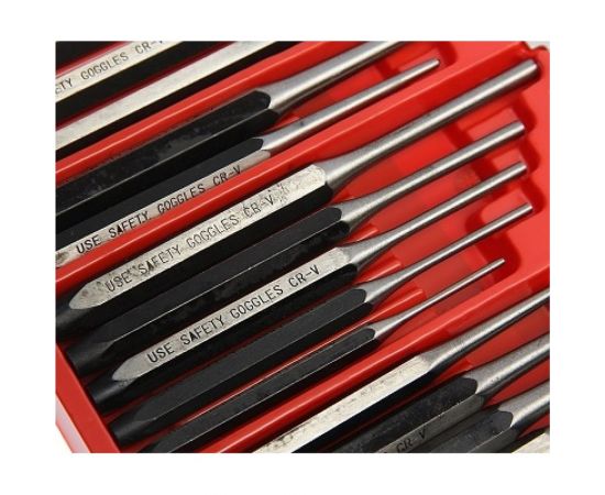 Набор зубил и выколоток JTC в кейсе 16 предметов JTC-7113 – изображение 2