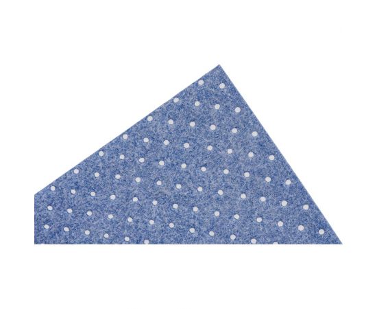 Искусственная перфорированная замша ACG SALPA 25 синяя, размер 55x40 см, 250 г/м 1002288 – изображение 2