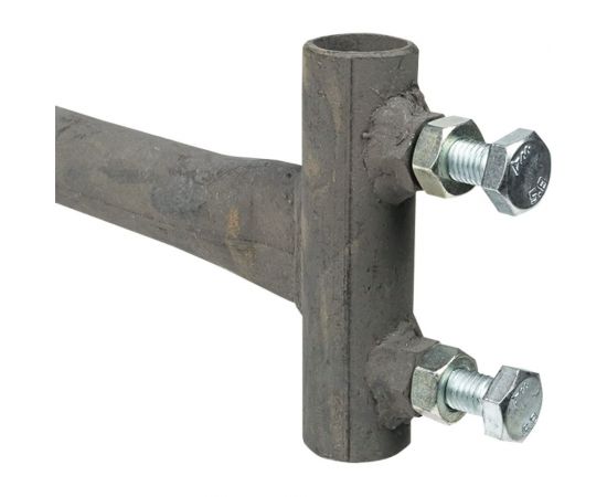 Держатель мачты молниеприемника к стене EKF D=40мм, вынос 530мм PROxima lp-530-04018-sp – изображение 2