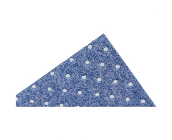 Искусственная перфорированная замша ACG SALPA 25 синяя, размер 55x40 см, 250 г/м 1002288 – изображение 5
