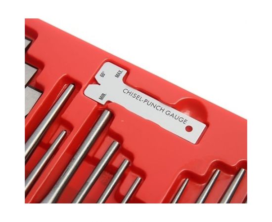 Набор зубил и выколоток JTC в кейсе 16 предметов JTC-7113 – изображение 4