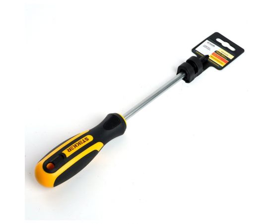 Крестовая отвертка STEKKER Ph 3 х 150 мм, Cr-V двухкомпонентная рукоятка, SDM-PH3-150, 39771 – изображение 7