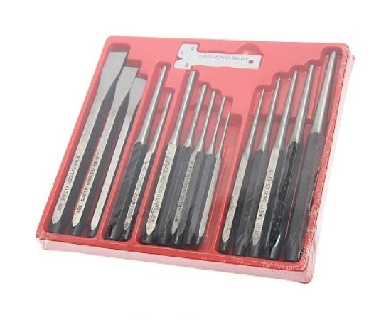 Набор зубил и выколоток JTC в кейсе 16 предметов JTC-7113 – изображение 5