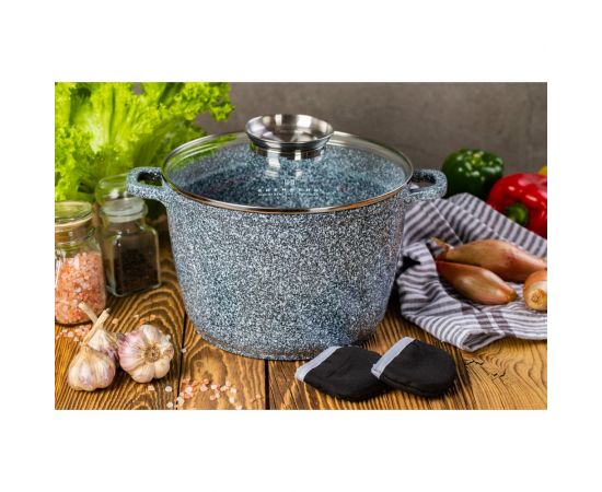 Круглый глубокий казан EDENBERG 6.2 л EB-8008 – изображение 6