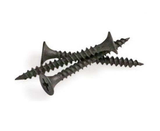 Саморез Качественный КРЕПЕЖ 3.5x35 мм, потай, частая резьба, оксид, 460 шт 0500395 КЧ 