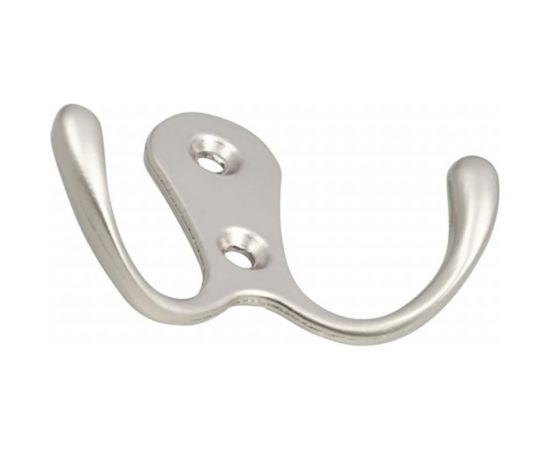 Двойной крючок Trodos 04.12.05 большой, никель 302038 