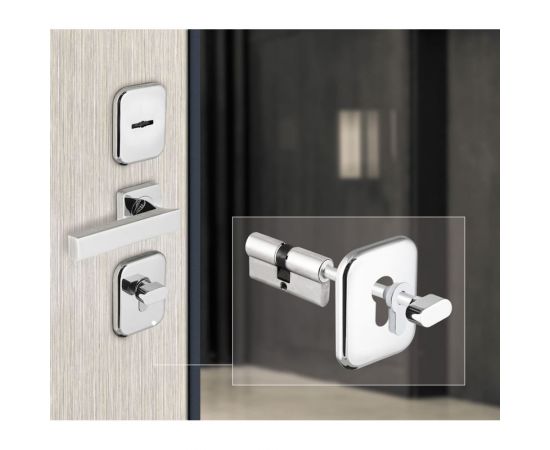 Вставка под шток ARMADILLO ET.TANG.UNI (CYLINDER) SC-14 матовый хром 36307 – изображение 3