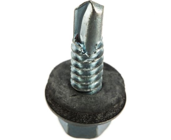 Кровельный саморез Качественный КРЕПЕЖ цинк, 6.3х25 мм, 110 шт 0500193 КЧ – изображение 4