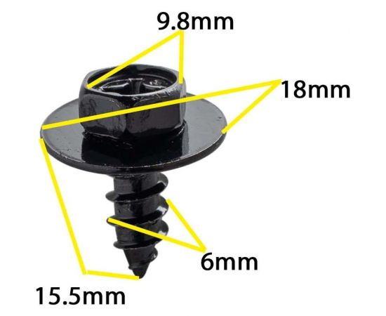 Металлический автокрепеж Крепавто M2067 – изображение 2
