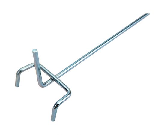 Одинарный крючок на перфорацию ООО ТД Ижпромсервис длина 200 мм, диаметр 4 мм, шаг 50 мм, 20 шт. НФ-00002439 – изображение 3