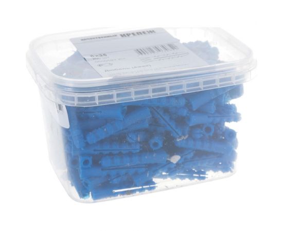 Дюбель п/проп ёжик Качественный КРЕПЕЖ 6х35 200 шт 0500597 КЧ – изображение 3