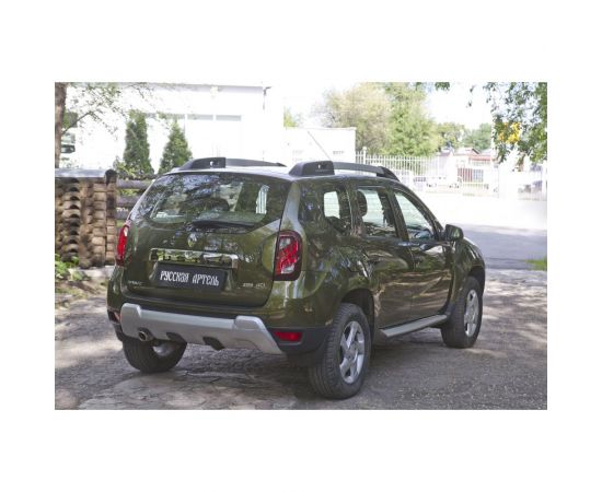 Накладка на задний бампер Русская Артель Вариант 4 для Renault Duster 2015- г.в. NR-151702 – изображение 2