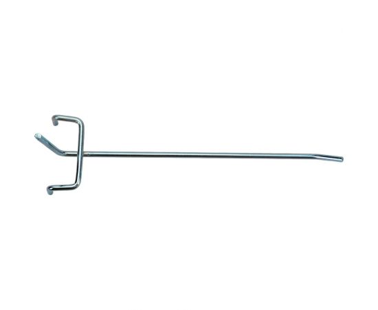 Одинарный крючок на перфорацию ООО ТД Ижпромсервис длина 200 мм, диаметр 4 мм, шаг 50 мм, 20 шт. НФ-00002439 – изображение 2