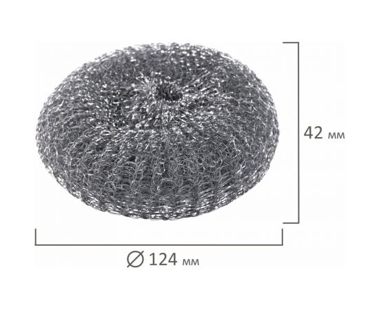 Металлическая губка для посуды ЛАЙМА 603105 – изображение 5