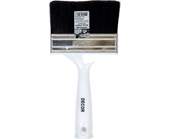 Кисть DECOR PROFI универсальная, 120x25мм, Олимпийские: серебро, смешан. щетина, пласт. ручка 223-0120 11607184 