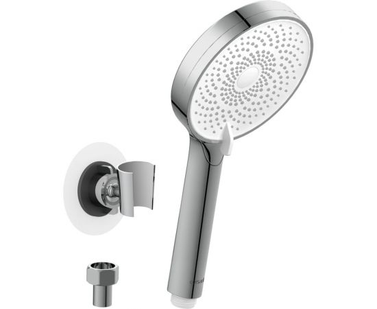 Душевой гарнитур Cersanit FERRO держатель лейки, 3 режима, шланг 150 металл, круг 64086 