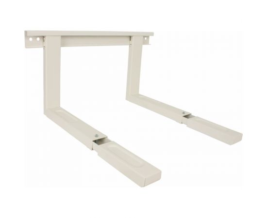 Настенный кронштейн для СВЧ Eurokitchen вылет 385-535 мм, максимальная нагрузка 35 кг, белый MW101W 