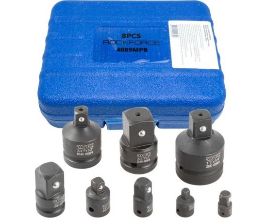 Набор адаптеров 8 шт ROCKFORCE RF-4089MPB 