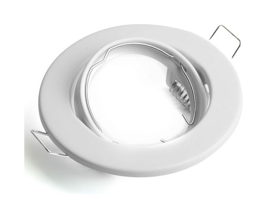 Потолочный встраиваемый светильник FERON dl11 mr16 50w g5.3 белый матовый 48465 