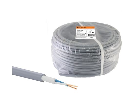 Кабель TDM NYM-O 2х2,5-0,66 100м SQ0121-0018 