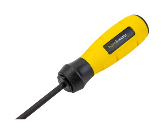 Крестовая отвертка Hanskonner 1x200 алмазный наконечник, твердость 59 HRC, S2, HK1040-16-PH1-200 – изображение 3