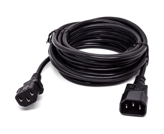 Кабель питания Filum с13-c14, 3x0.75мм?, 220в, 10a, чёрный, 3м FL-PC10-C13-C14-3M – изображение 2
