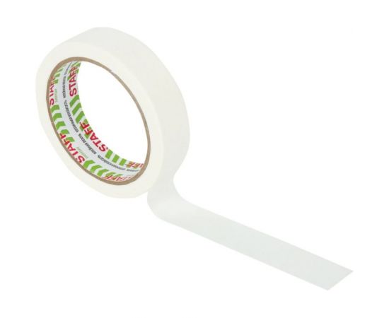 Клейкая лента STAFF малярная, креппированная 25 мм x 25 м 229058 – изображение 2