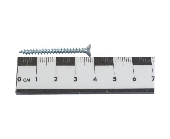 Шуруп крепежная техника белый цинк, 3,5x40 650 шт. 431470 БК – изображение 2