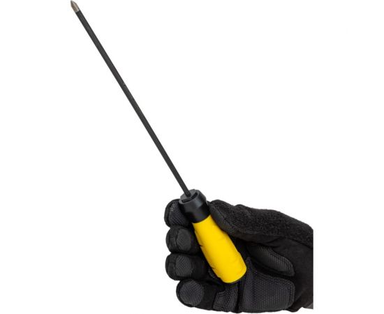 Крестовая отвертка Hanskonner 1x200 алмазный наконечник, твердость 59 HRC, S2, HK1040-16-PH1-200 – изображение 4