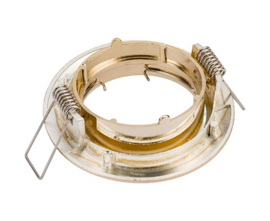 Плоско-поворотный литой светильник Светкомплект DT02А PS/G со скосом двухцветный с гравировкой DT02AMR16PS/G – изображение 5