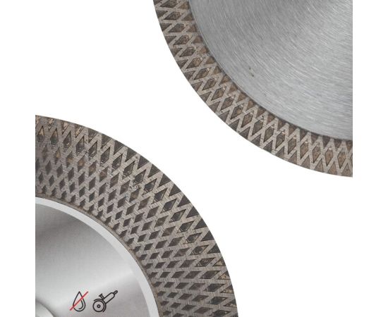 Круг алмазный по керамограниту ZAUSOVKA Master Line 125x1.9x20/10x22.2 мм Diam 000696 – изображение 5