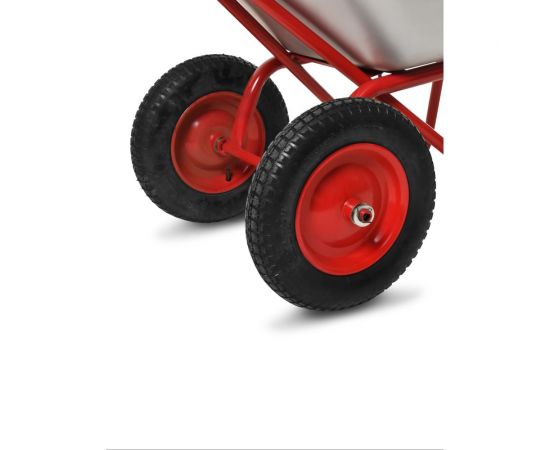 Строительная тачка с пневмоколесами БИЗОН 110 л, 250 кг 13810 – изображение 12