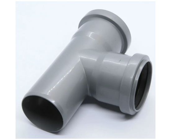 Тройник Flextron D 50 мм 87,5 градусов для внутренней канализации 139802 – изображение 6