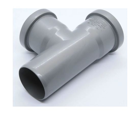 Тройник Flextron D 50 мм 87,5 градусов для внутренней канализации 139802 – изображение 2