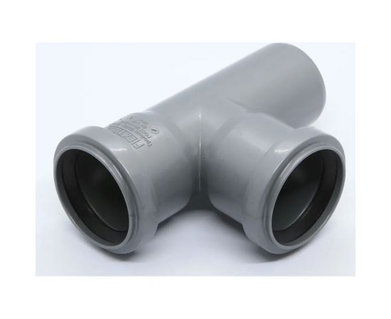 Тройник Flextron D 50 мм 87,5 градусов для внутренней канализации 139802 – изображение 3