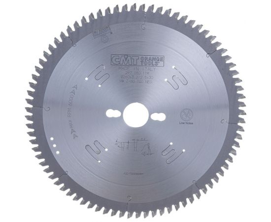 Диск пильный по металлу и ламинированным панелям (260х30х2.8/2.2 мм; Z=80) CMT 297.080.11M 