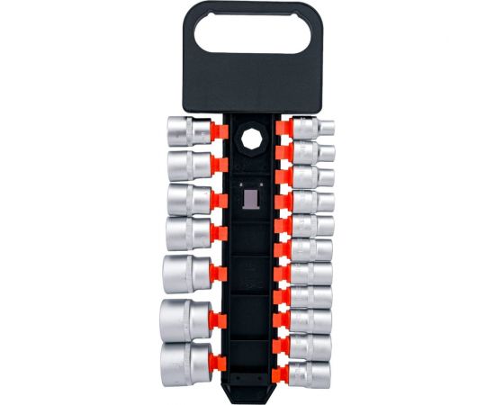 Набор торцевых ударных головок (18 шт; 8-32 мм; 1/2 DR) Gigant G-11324 – изображение 8