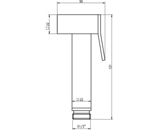 Гигиенический набор для биде Savol SK-PQT06H 23738 – изображение 2