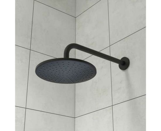 Душевая насадка IDDIS Optima home верхняя, круглая, черная OPH22BRi64 – изображение 4