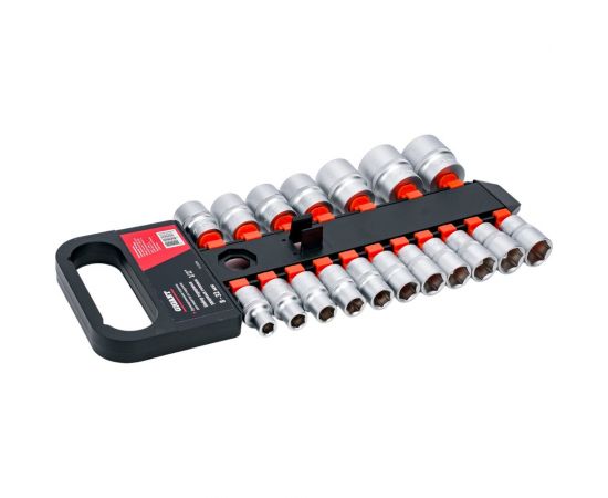 Набор торцевых ударных головок (18 шт; 8-32 мм; 1/2 DR) Gigant G-11324 – изображение 2
