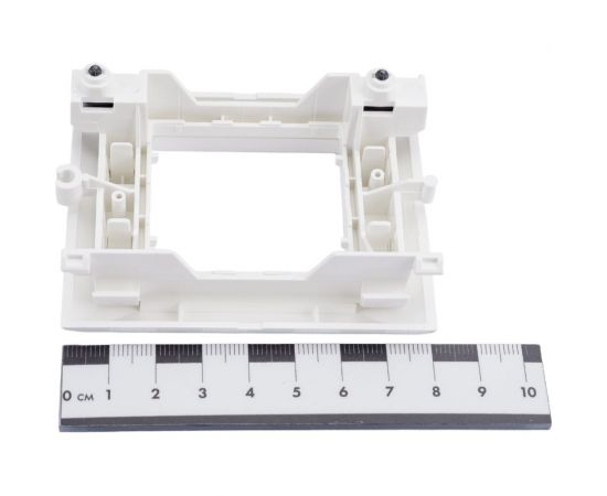Суппорт для розетки Экопласт PMA-45/2 45x45 на 2 модуля ARC-LAN 1шт. 573909-1 – изображение 3