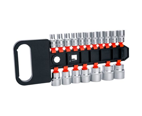 Набор торцевых ударных головок (18 шт; 8-32 мм; 1/2 DR) Gigant G-11324 – изображение 3