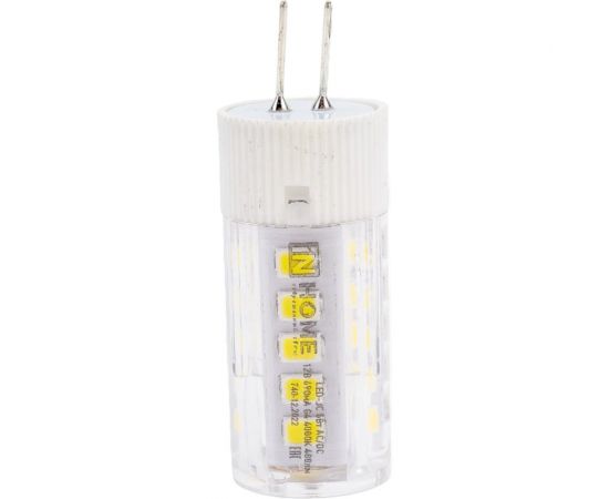 Светодиодная лампа IN HOME LED-JC 5Вт 12В G4 4000К 480Лм 4690612036083 – изображение 5