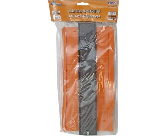 Контурный шаблон для глубокого замера TRIO-DIAMOND 130х250 мм 280408 – изображение 5