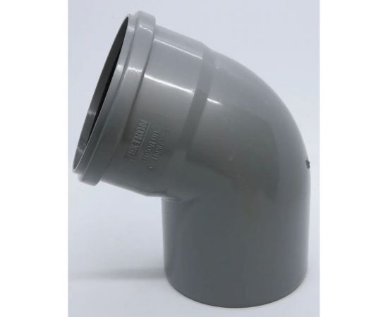 Отвод Flextron D 110 мм 67 градусов для внутренней канализации 148007 – изображение 5