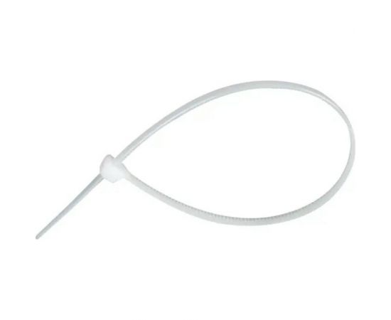 Кабельная стяжка (хомут) HLT 120x2.5 мм, белый, нейлон, уп. 100 шт. 084-01-04/084-01-004 4670042793244 