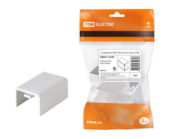Соединитель TDM КМС 40x25 (4 шт./комп.) SQ0411-0105 