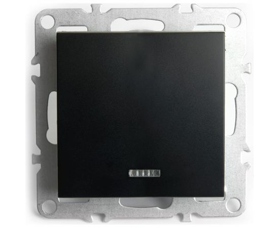 1-клавишный выключатель STEKKER c индикатором (механизм), серия Эрна, PSW10-9 49146 